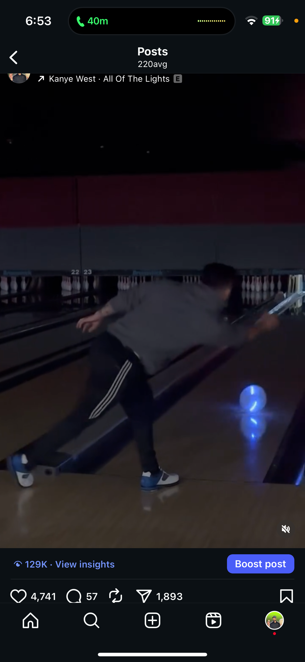 Cosmic Lite Bowling Ball (13.2LB)