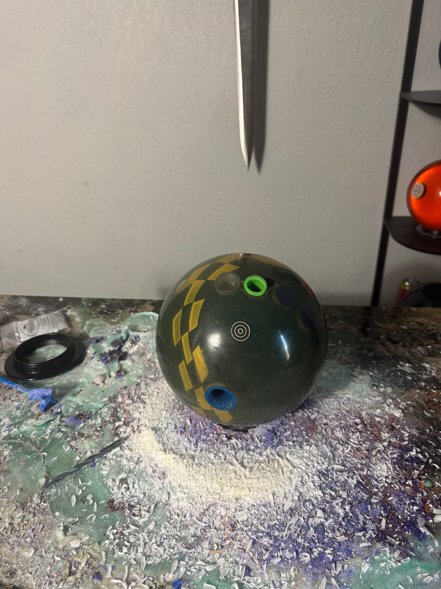 USED Ebonite Optyx F1 REACTIVE (15LB)