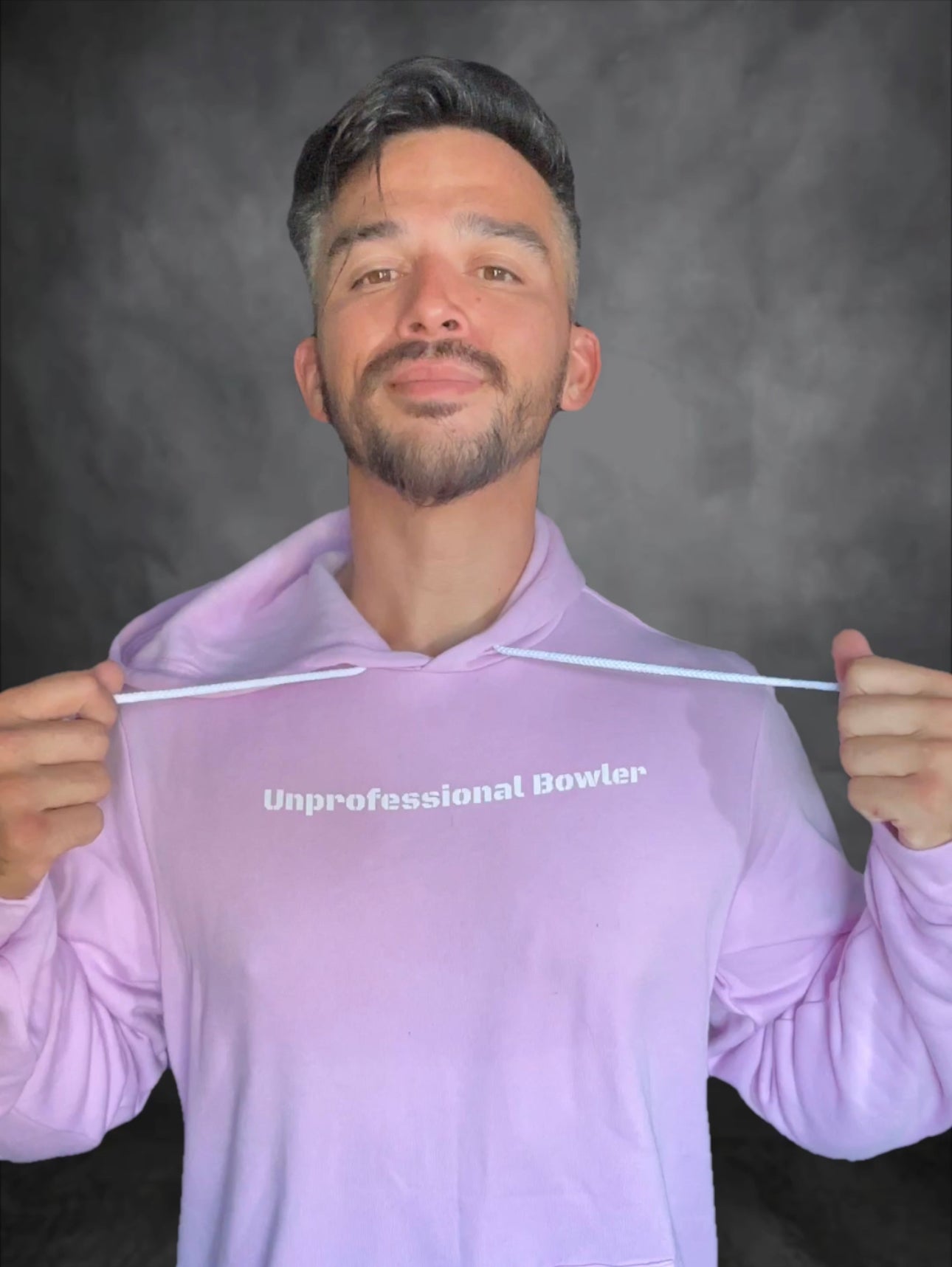 Unprofessional Bowler Hoodie (LILAC COLOR)