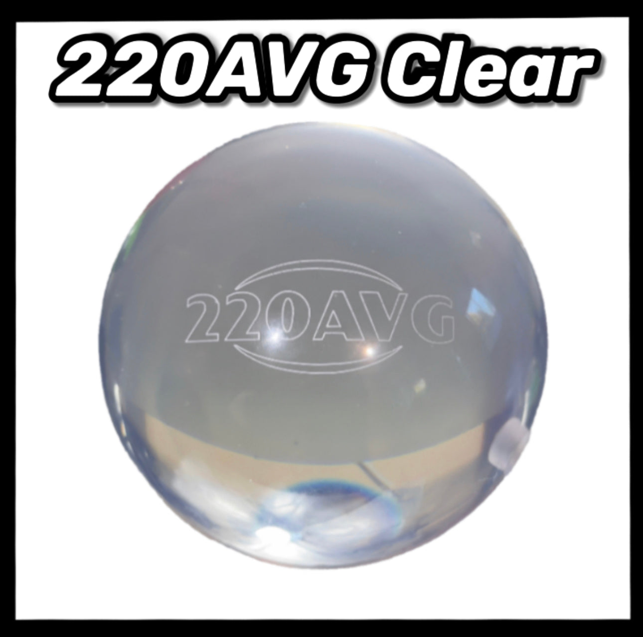 220AVG INVISIBLE Bowling Ball (PREORDER)