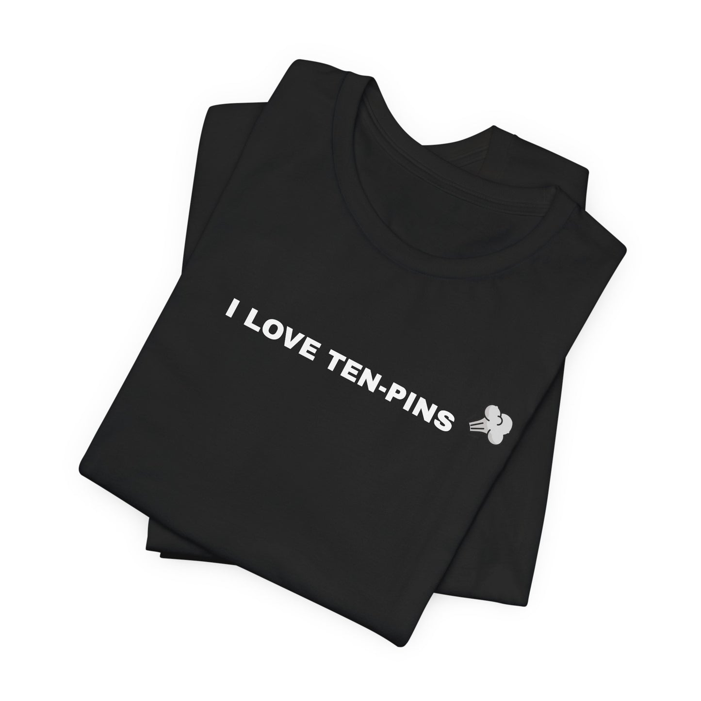 I Love Ten-Pins Bowling Tee