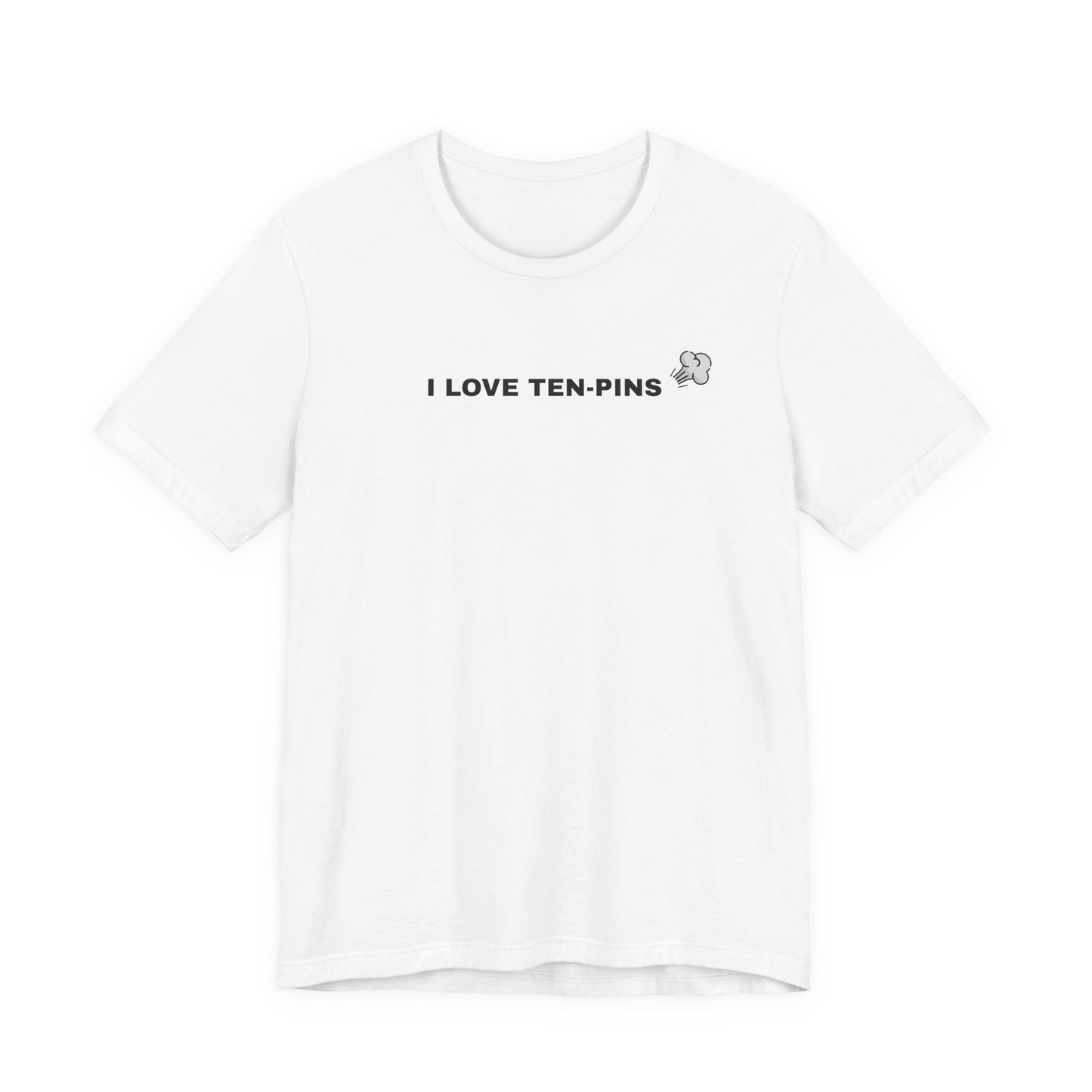 I Love Ten-Pins Bowling Tee
