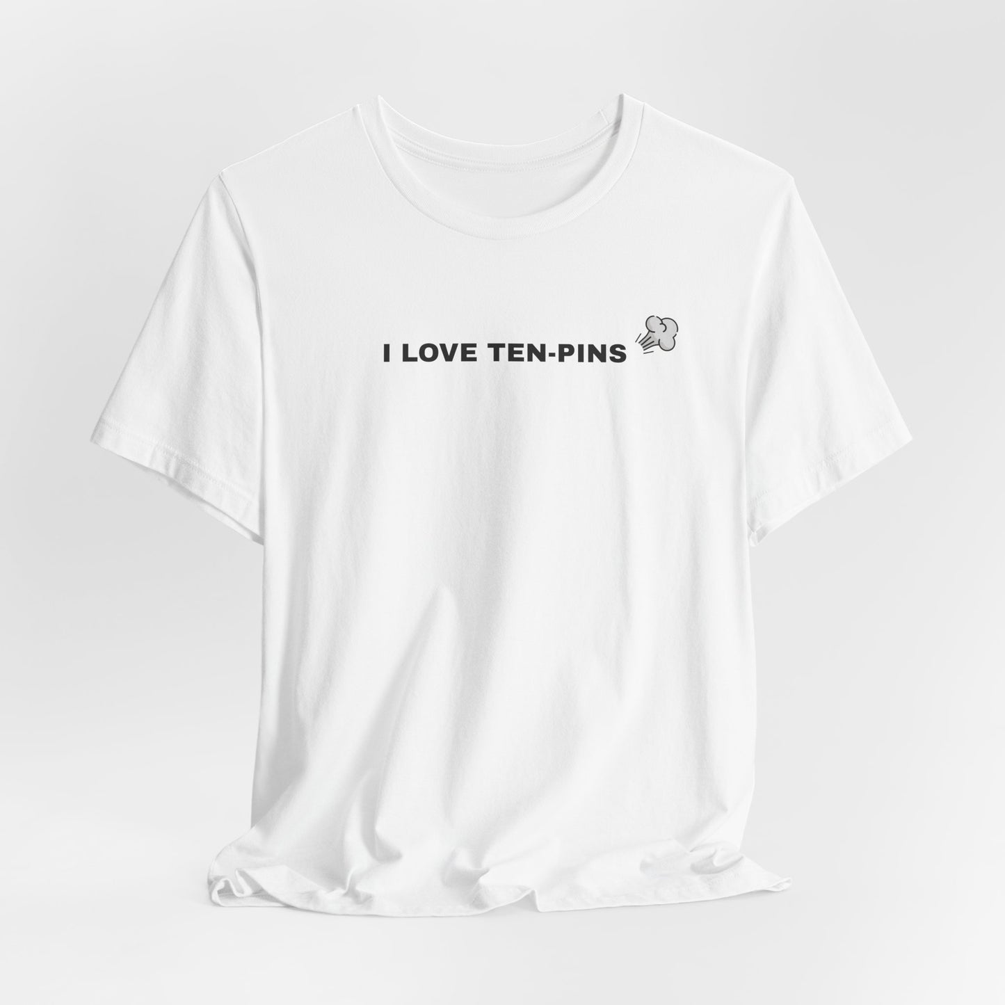 I Love Ten-Pins Bowling Tee