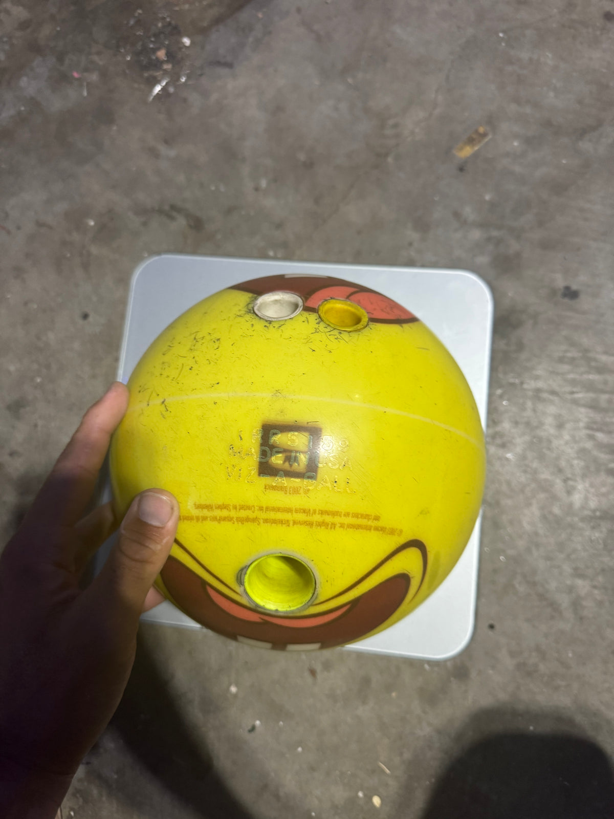 USED SpongeBob VizABall(15LB)