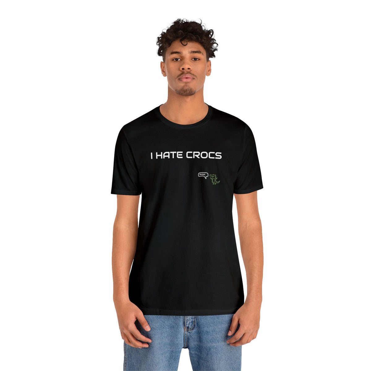 I HATE CROCS tee