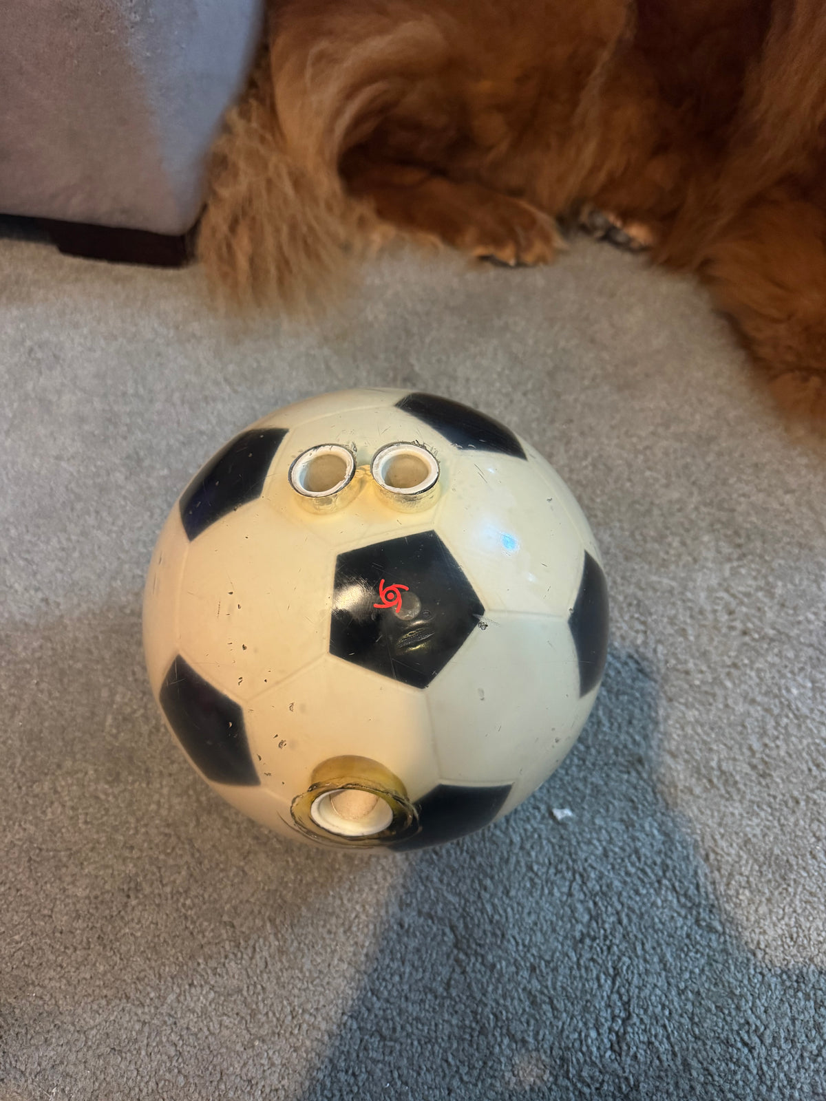 USED Storm Soccer Ball (16LB)