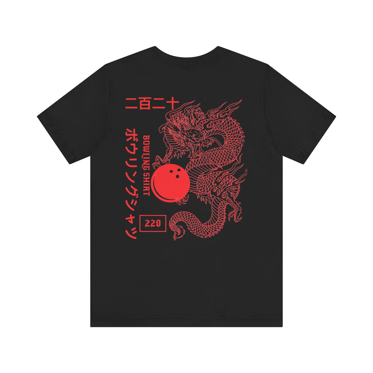 Japanese Dragon Bowling Shirt