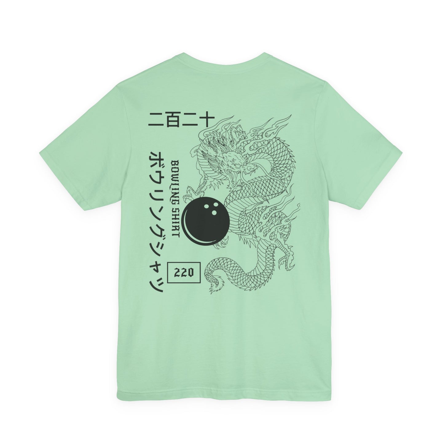 Japanese Dragon Bowling Shirt