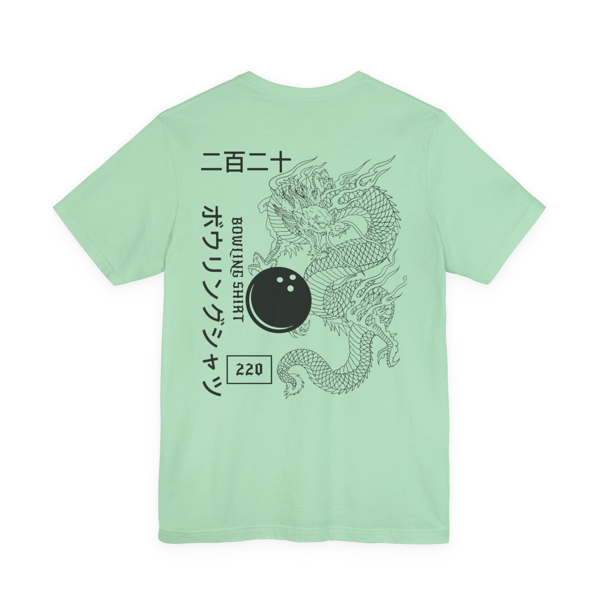 Japanese Dragon Bowling Shirt