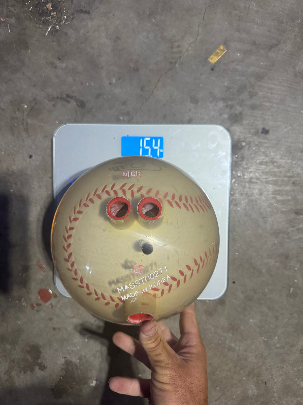 USED Storm Baseball (15LB)