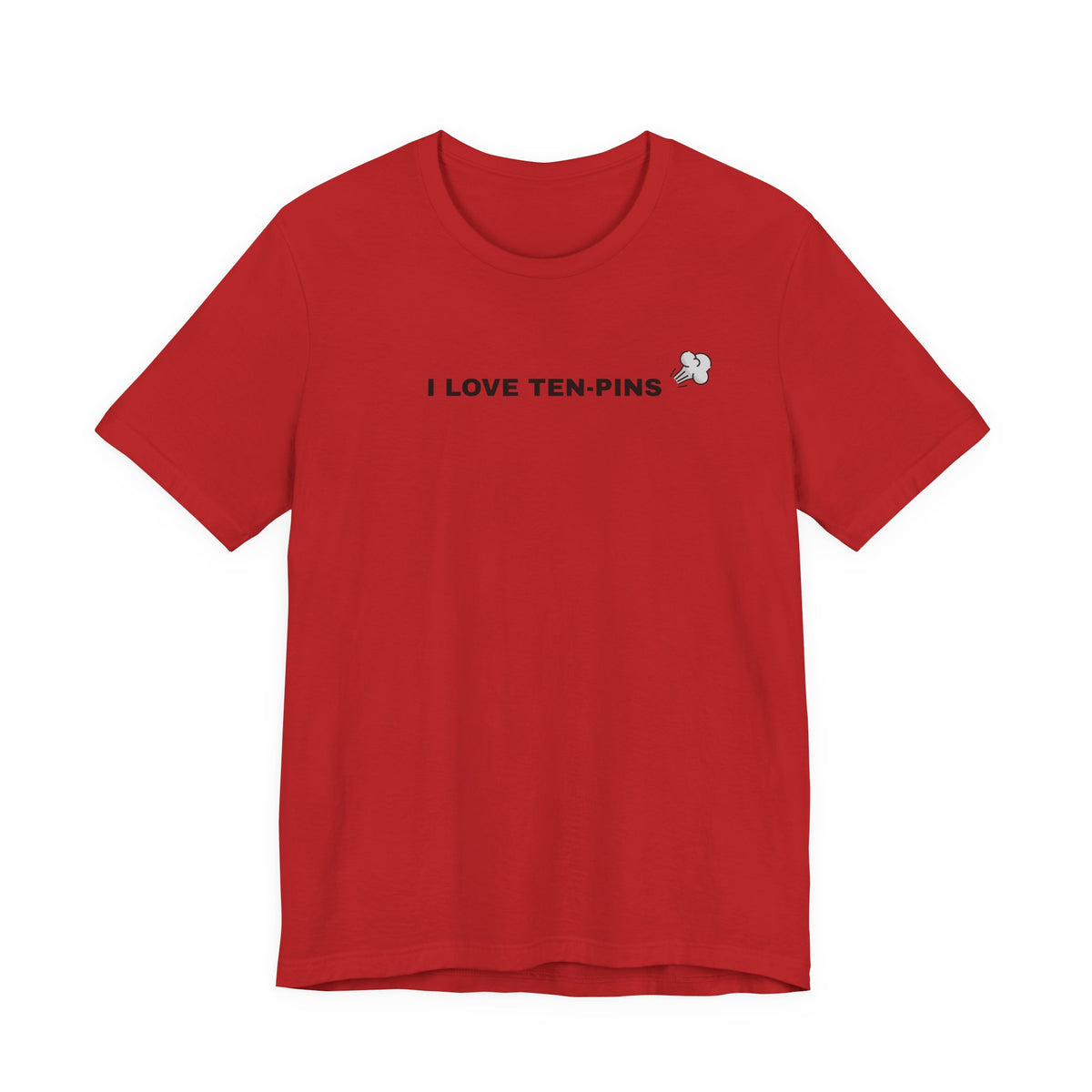 I Love Ten-Pins Bowling Tee