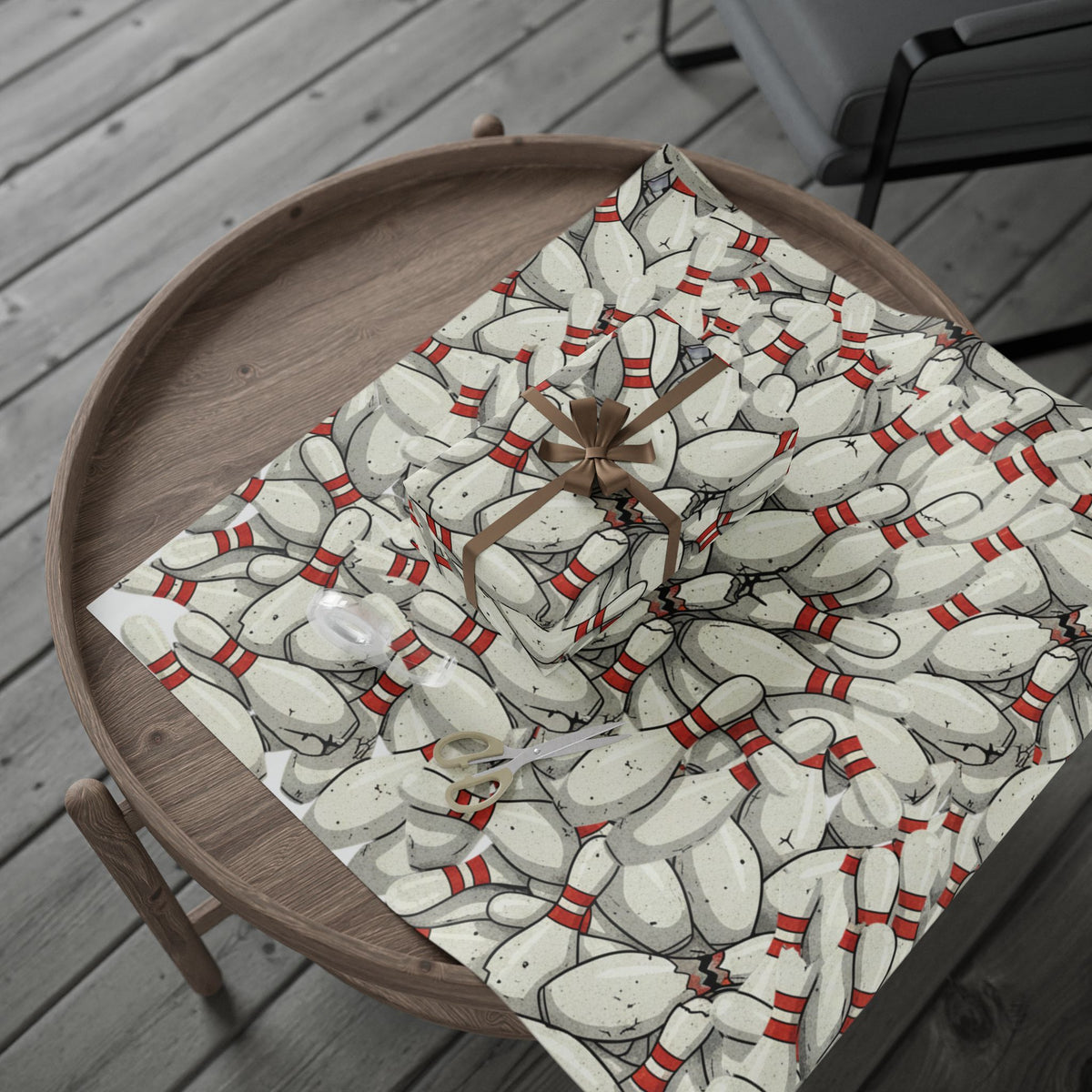 Bowling Wrapping Paper