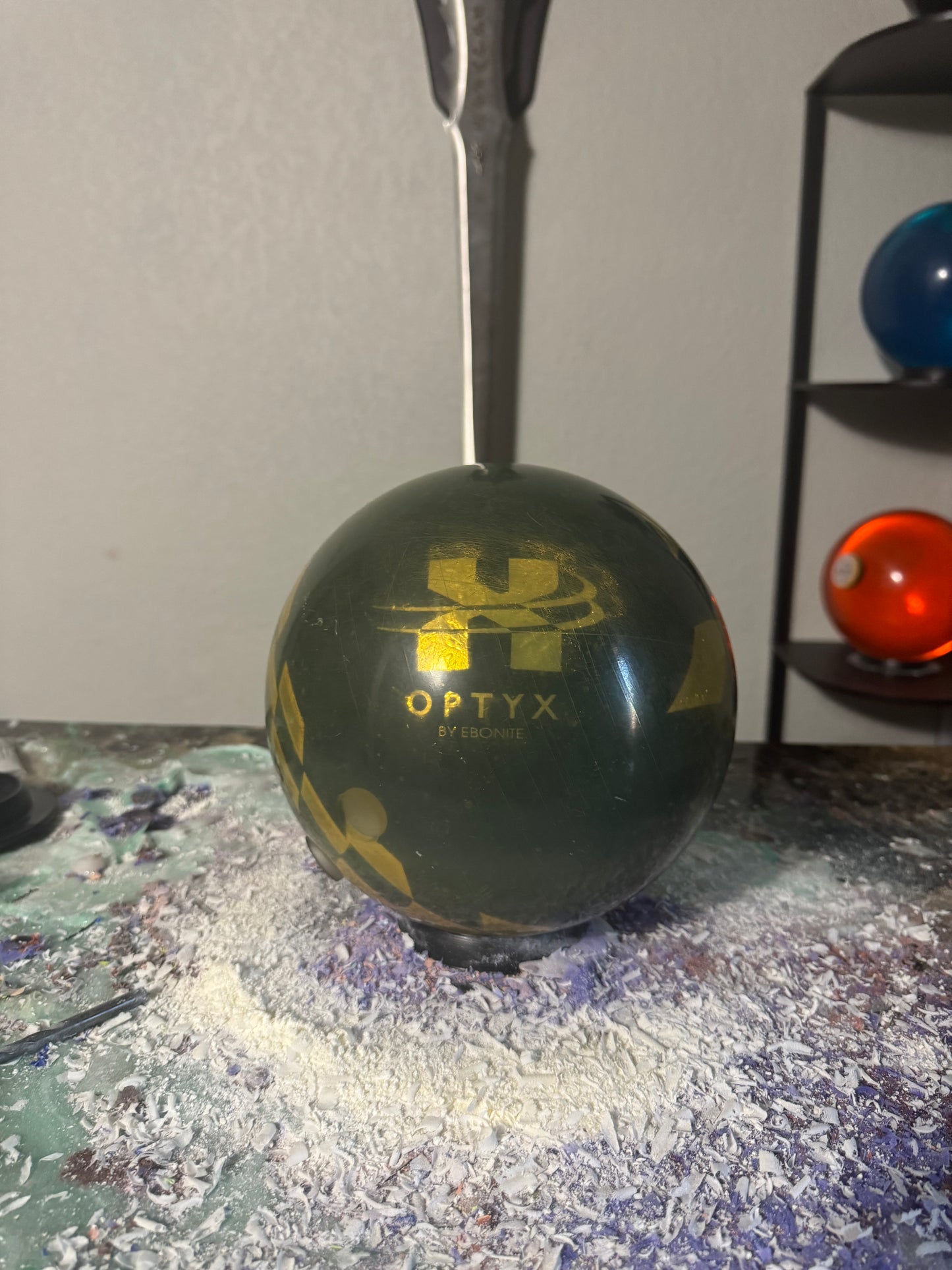 USED Ebonite Optyx F1 REACTIVE (15LB)