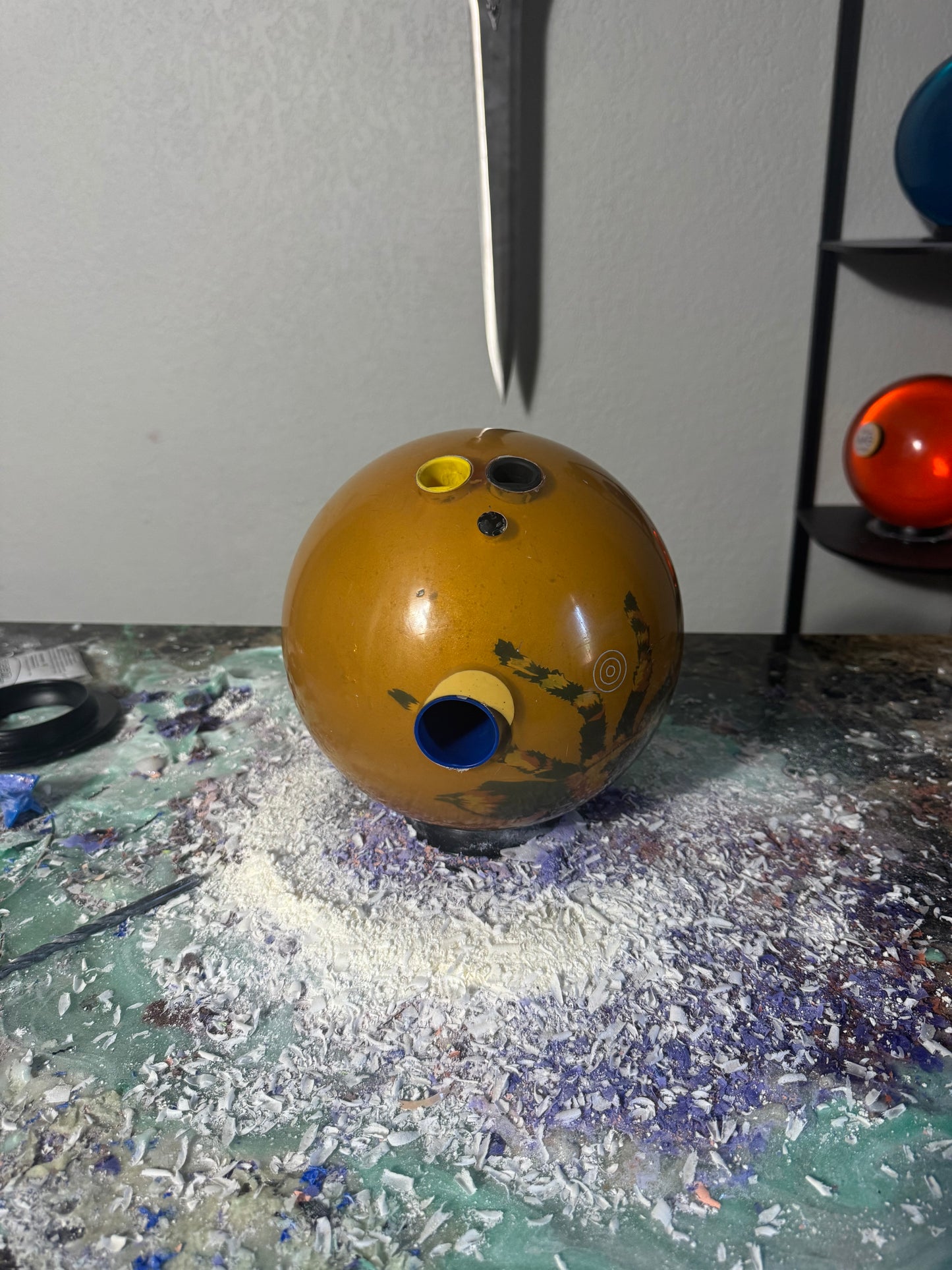 USED Ebonite Optyx Spider REACTIVE (15LB)
