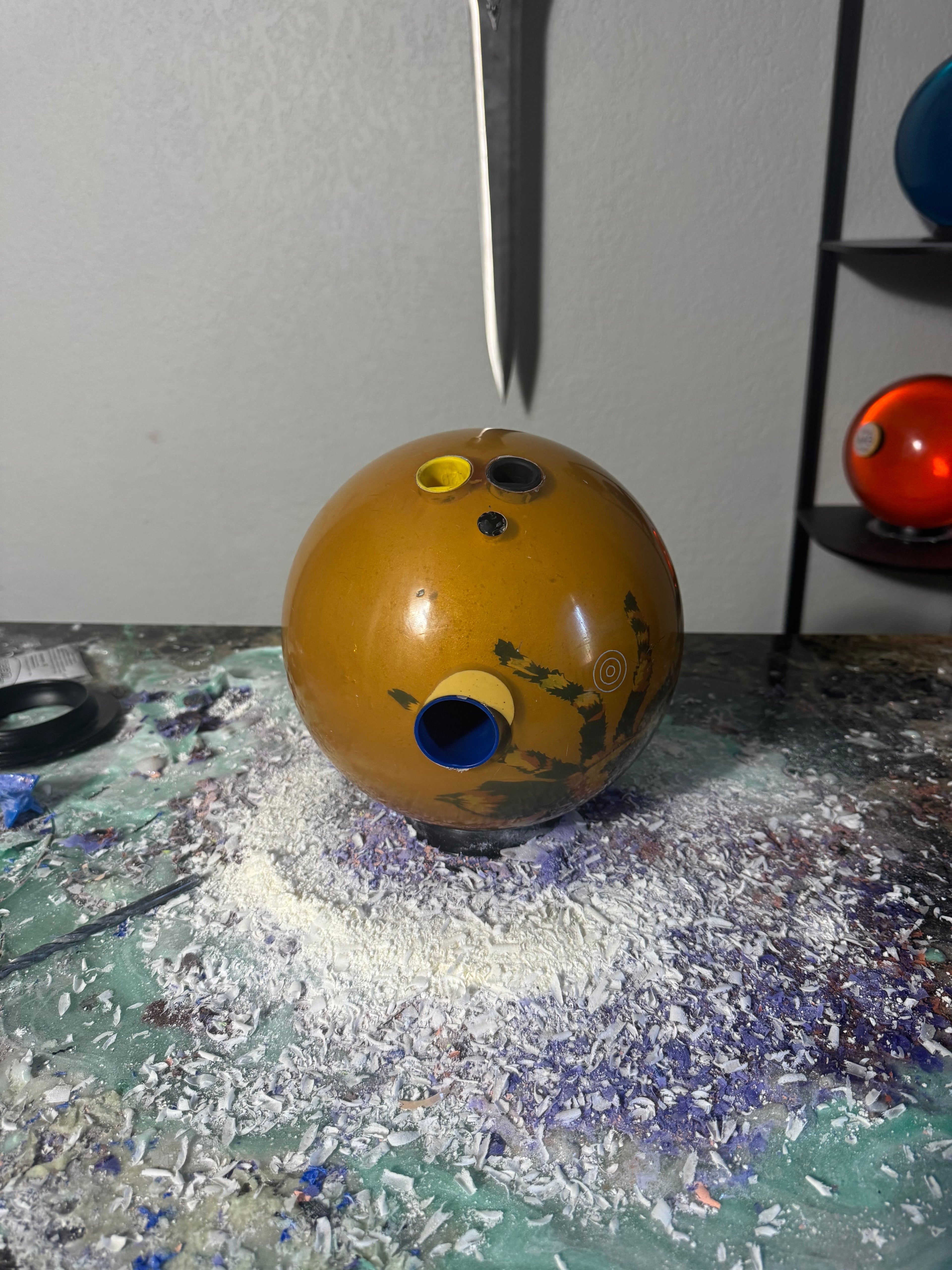 USED Ebonite Optyx Spider REACTIVE (15LB)