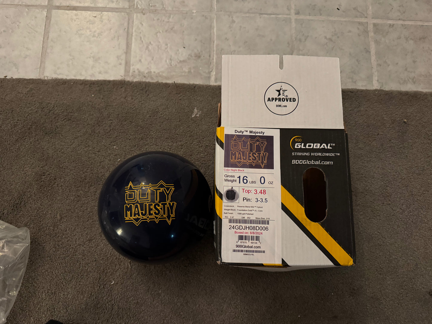 NEW 900 Global Duty Majesty (16LB) (OVERSEAS)