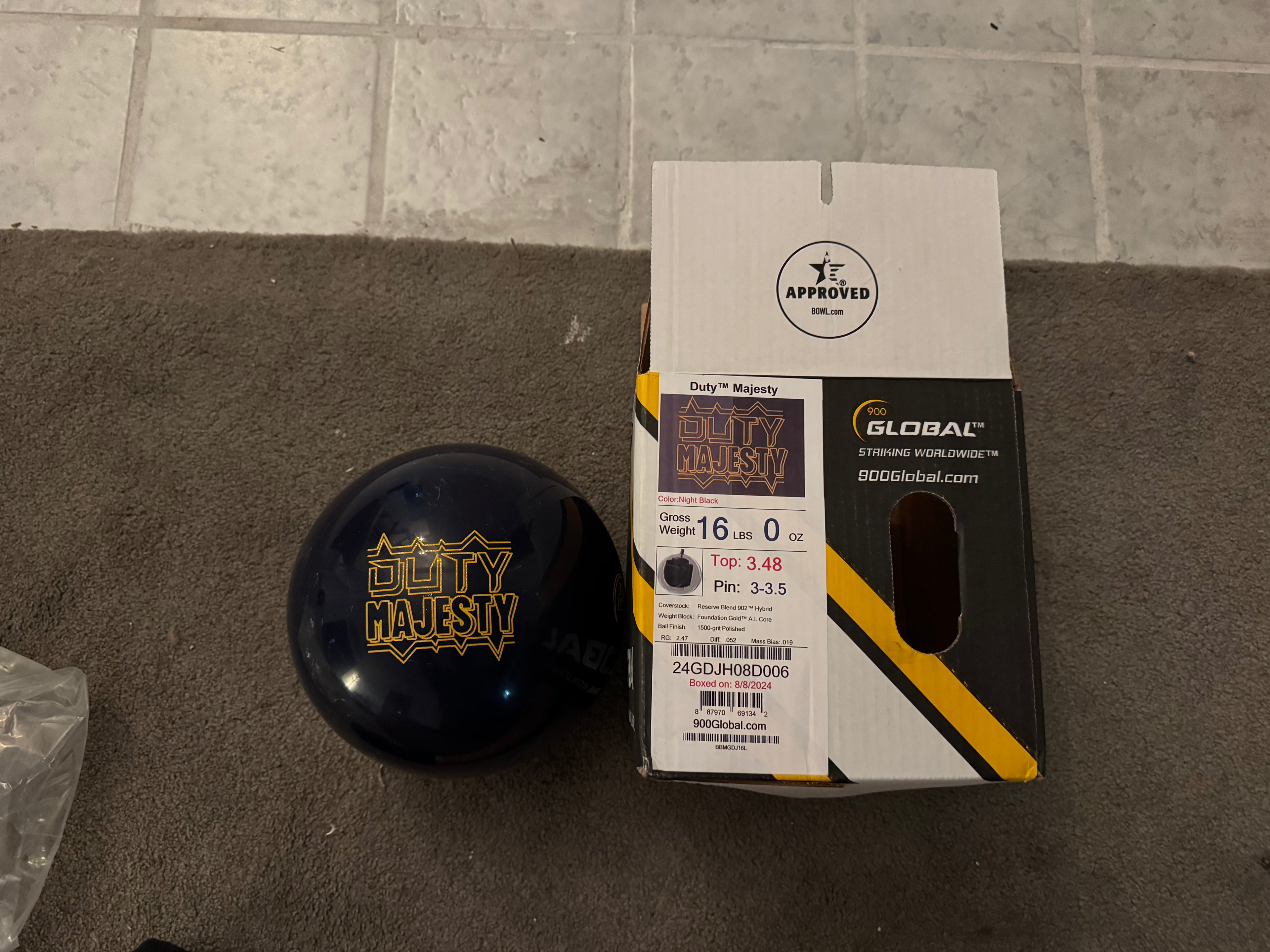 NEW 900 Global Duty Majesty (16LB) (OVERSEAS)