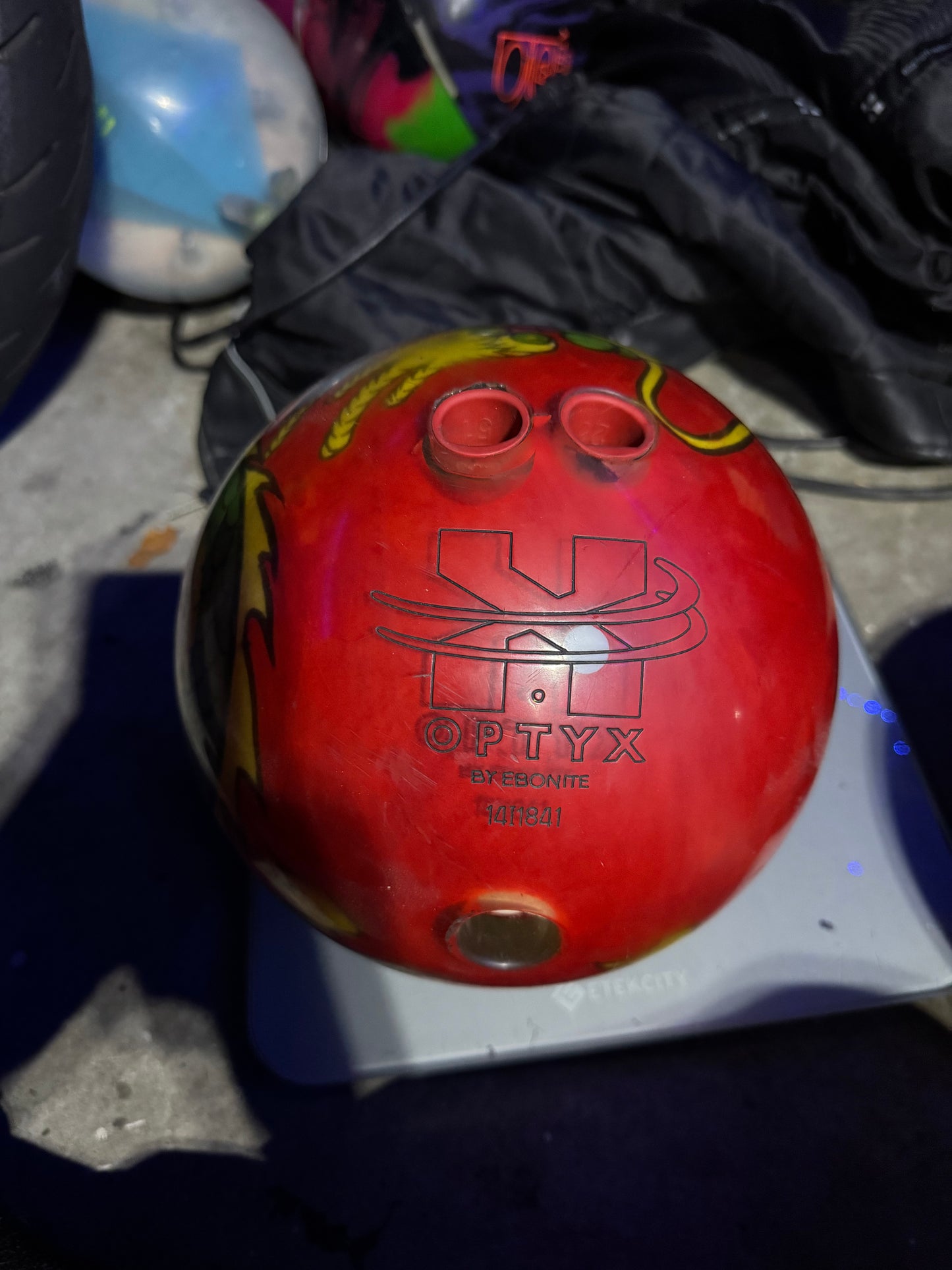 USED Ebonite Optyx Dragon (14.4LB)