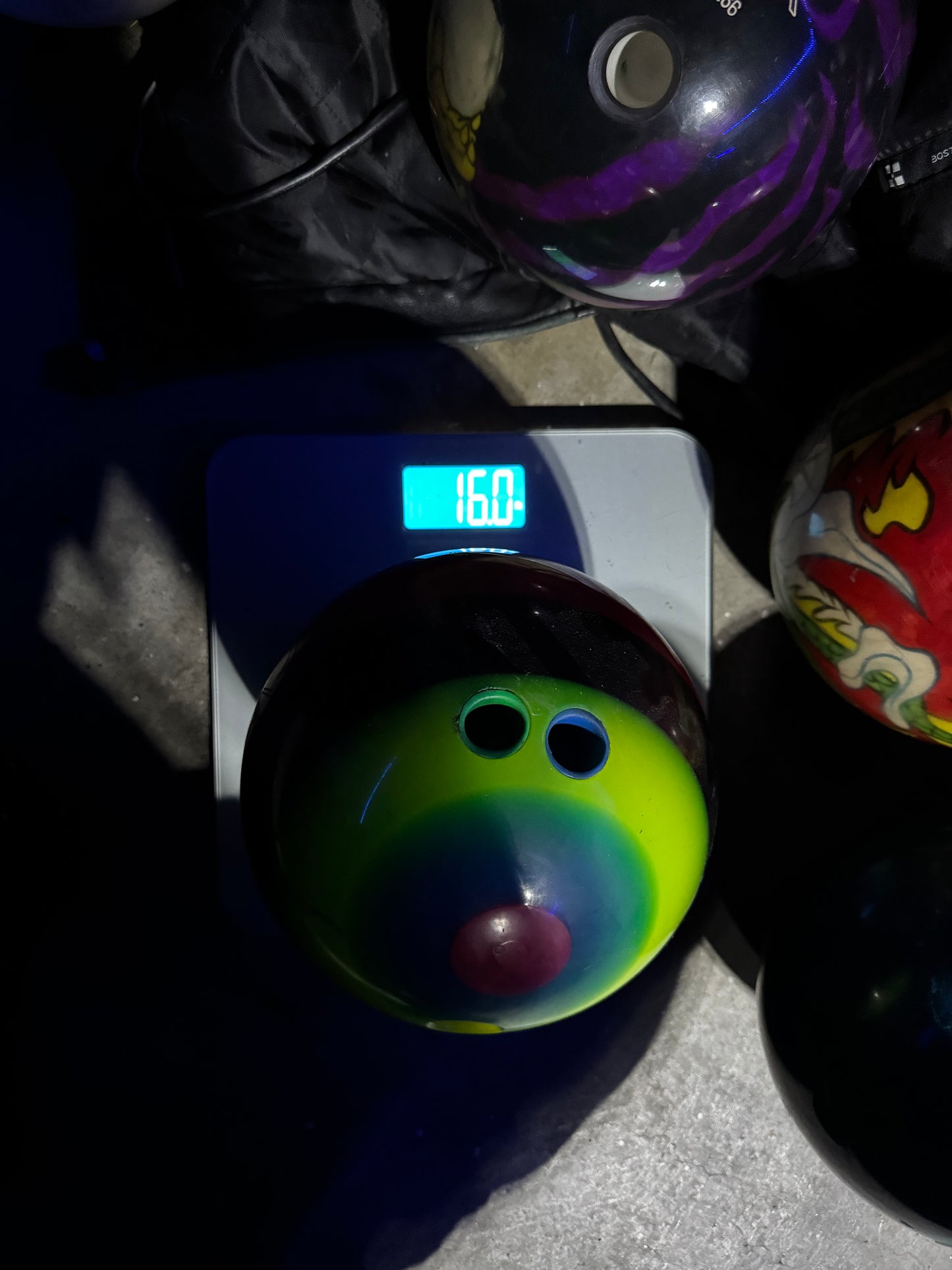 Psychedelic Bowling Ball (16LB)