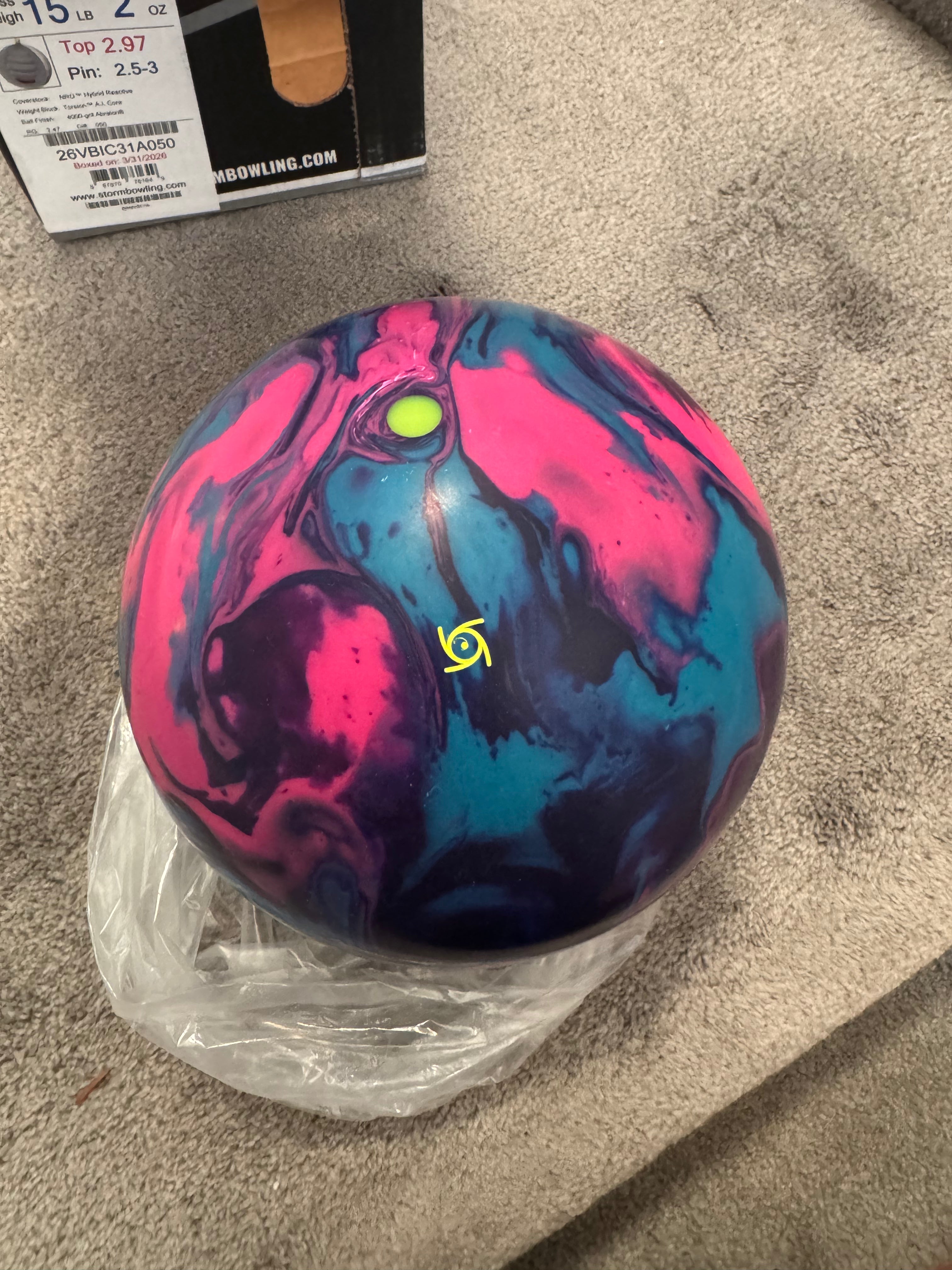 NEW Storm Bionic (15LB) (UNDRILLED)