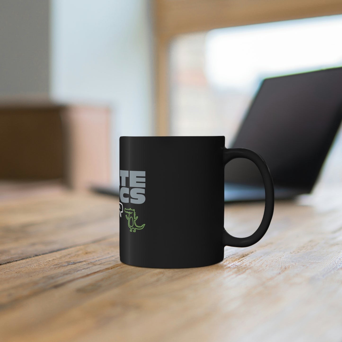 I HATE CROCS 11oz Black Mug